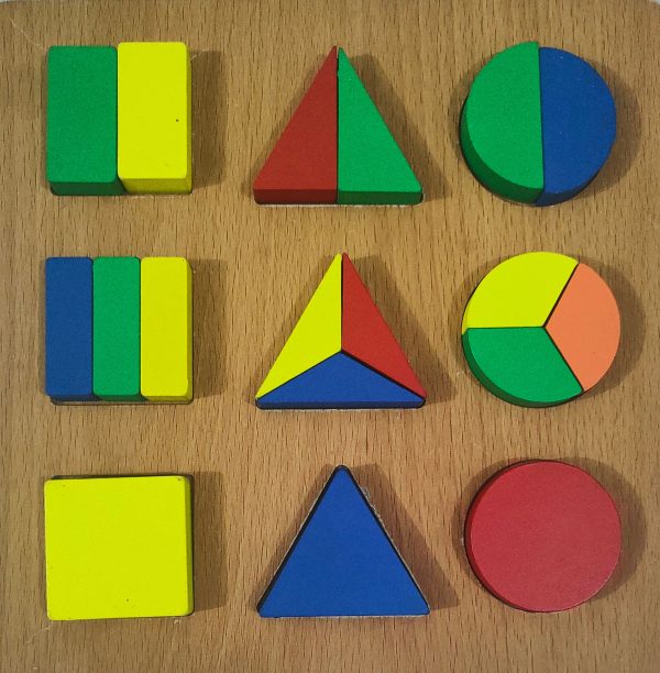 Multi-color Shape Puzzle