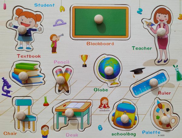 Kids Classroom Educational Puzzle