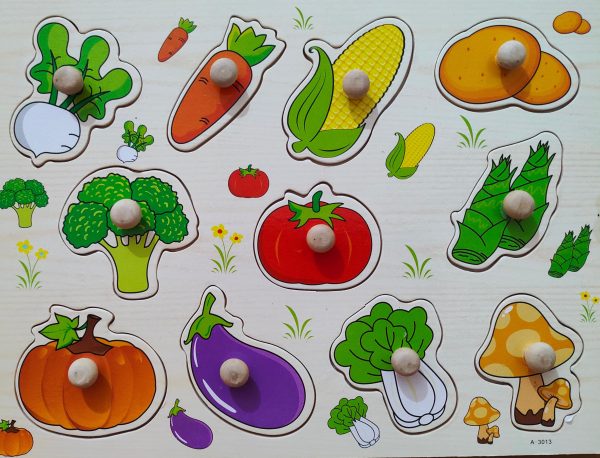 Vegetable Puzzle For Kids