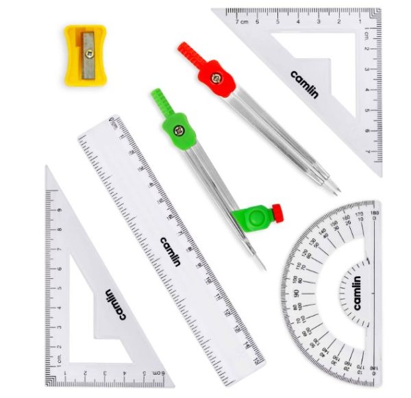 7 Items geometry box