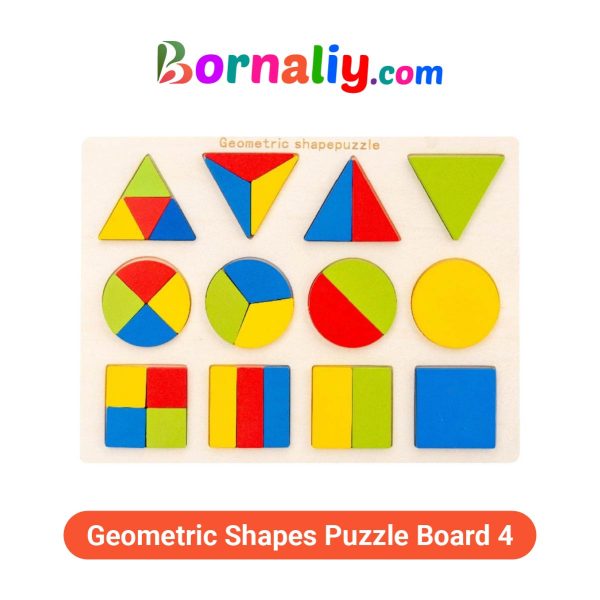 Geometric Shapes Puzzle Board 4