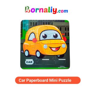 Car Paperboard Mini Puzzle