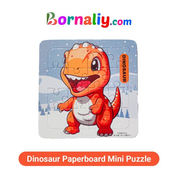 Dinosaor Paperboard Mini Puzzle