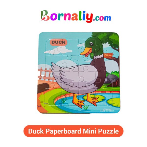 Duck Paperboard Mini Puzzle