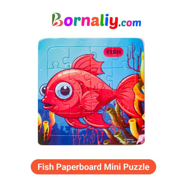 Fish Paperboard Mini Puzzle