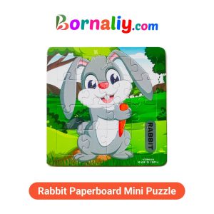 Rabbit Paperboard Mini Puzzle