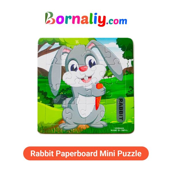 Rabbit Paperboard Mini Puzzle
