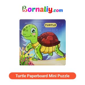 Turtle Paperboard Mini Puzzle